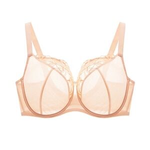 Understance Penny FlexWire Unpadded Balconette Lift Bra in peach